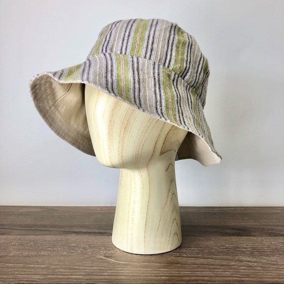 💙 2/$50 ♻️Scrap Bucket Hat | Reversible | Upcycled - Picture 1 of 8